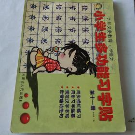 小学生多功能习字帖  第十一册