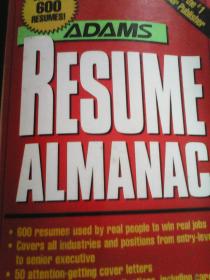 Adams Resume Almanac