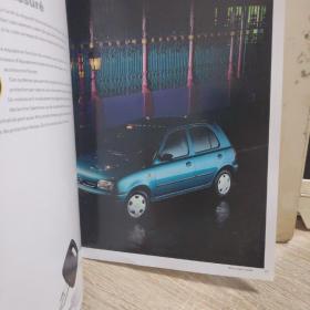 1996年 日产 尼桑 玛驰 两门轿车 NISSAN MICRA 汽车 样本 宣传册 目录