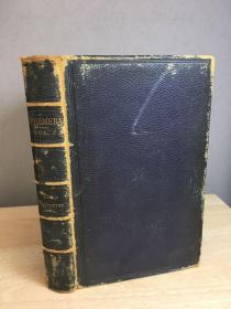 1865年 Ephemera , Lord Lyttelton - Volume I 精致全皮 签名 书口花纹 19.5*13cm