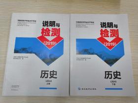 说明与检测 2019 历史 上下册