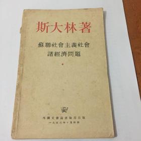 苏联社会主义社会诸经济问题