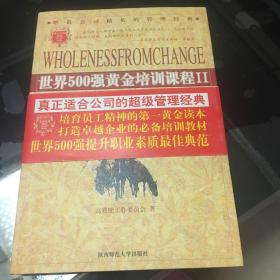 世界500强黄金培训课程5·共同赢得未来：团队至胜的狼性法则