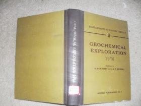 1976年地球化学勘探【馆藏，内部交流，英文版】【GEOCHEMICAL EXPLORATION 1976】