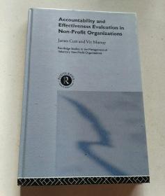 Accountability and Effectiveness Evaluation in Nonprofit OrganizationsCutt, James