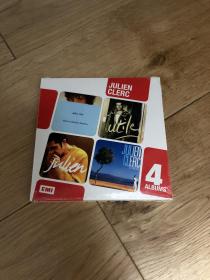 正版未拆 朱利安克雷 限量套装 4CD（英）/完整收錄《Femmes》、《Utile》、《Julien》與《Si j`étais elle》