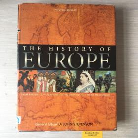 History of Europe Europe a history history of  modern Europe 欧洲史 英文原版 精装