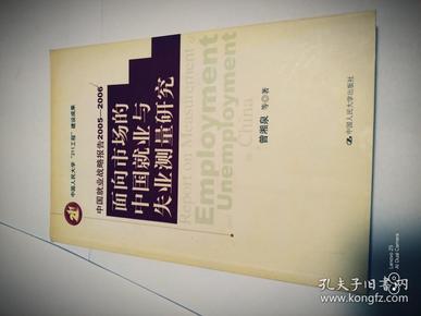 面向市场的中国就业与失业测量研究——中国就业战略报告2005-2006