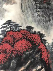 魏紫熙 四尺立轴 红山
尺寸：210×87厘米
编号：XH739510