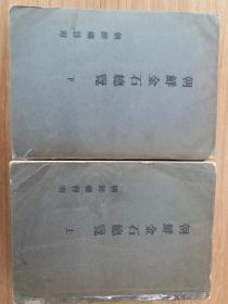朝鲜金石总览，16开两册全！厚册，很多碑刻史料已经遗失！1919年原版民国旧书