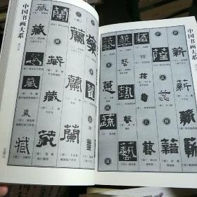 K：中国隶书大字典（中国书画大系 ） 16开 库存书未翻阅 正版
