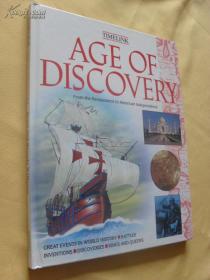 英文原版 The age of discovery (Timelink) By Brian and brenda Williams 铜版纸彩图 大画册