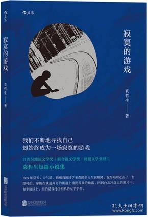 寂寞的游戏 袁哲生著 2017新京报腾讯年度十大好书 胡歌朱岳 港台文学都市情感类