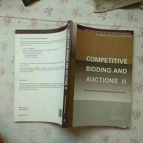 COMPETITVE BIDDING AND AUCTIONS Ⅱ【内页干净】现货