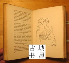 稀缺， 《让·谷克多的瘾君子日记 》黑白插图，1932年出版