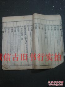 清代律例馆校正线装竹纸木刻大字本-洗冤录 卷一卷二 一册 24.2*16CM