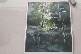 一九七八年无款油画之二（54X39CM）