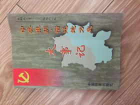 中共淮阴.宿迁地方史大事记（1948.12-1996.08）  00年1版1印  八五品