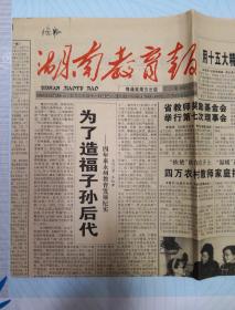 湖南教育报（绝版号）