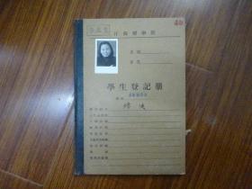 1956年江苏医学院学生登记册《山东省（杨健）》
