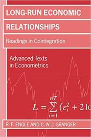 Long-Run Economic Relationships: Readings in Cointegration、预见相关性（诺贝尔经济学奖得主恩格尔签名本）