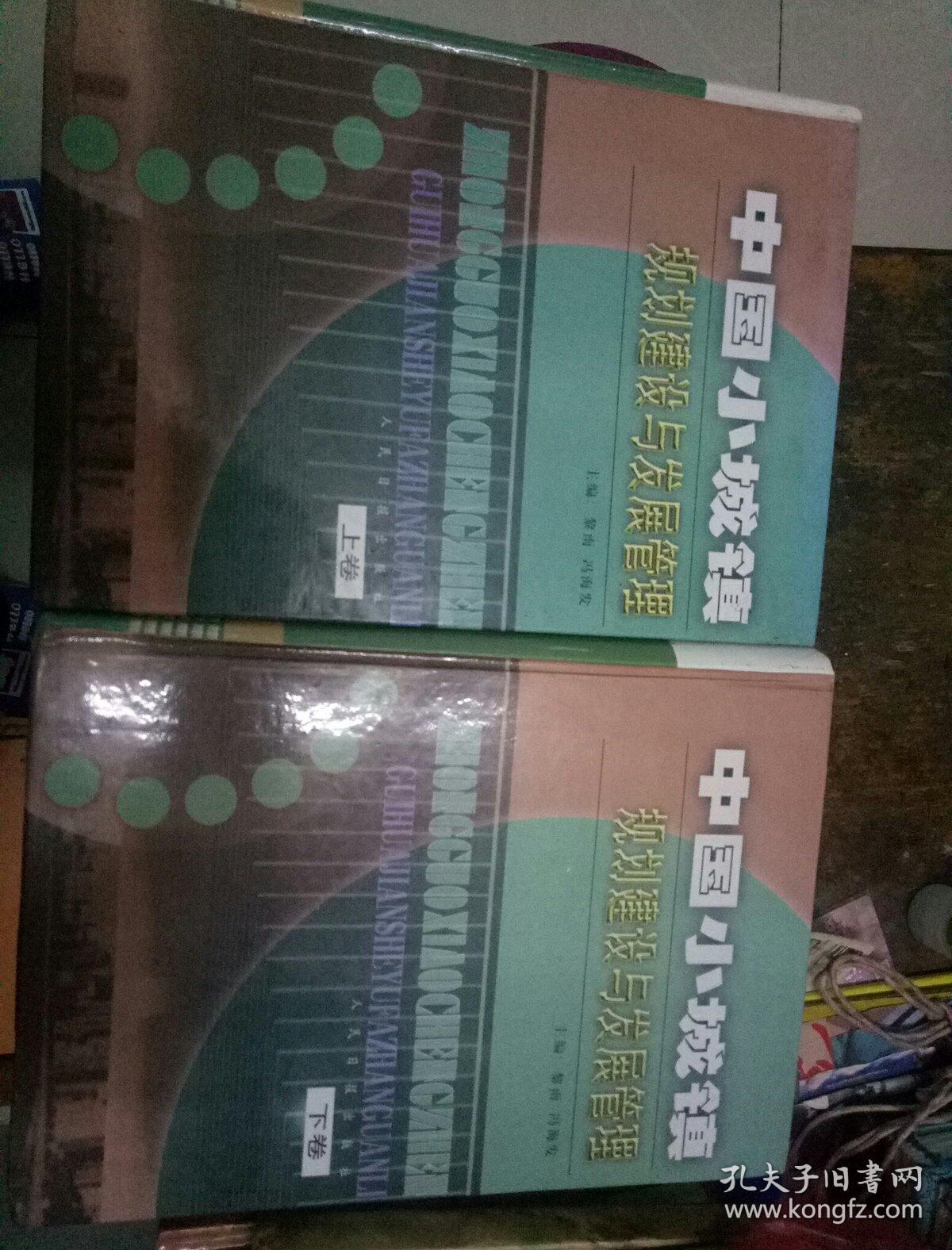 点击查看原图 中国小城镇规划建设与发展管理(上下卷一版一印)
