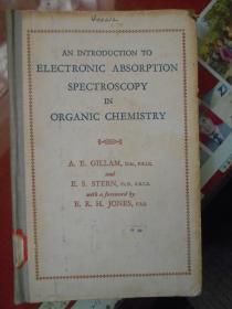 有机化学中的电子吸收谱导论 英文版 精装本