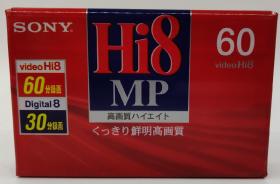 索尼原装Hi8摄像带60分钟V8 D8 HI8 video 8 8mm通用摄像带 元整正品 价格是单盘价格请看清购买