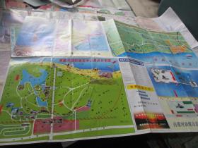 南戴河地图：南戴河导游图（年份不详）