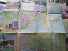 青岛地图：青岛交通旅游图1994