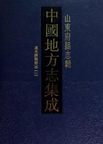 中国地方志集成·山东府县志辑（新版 16开精装 全九十五册 原箱装）