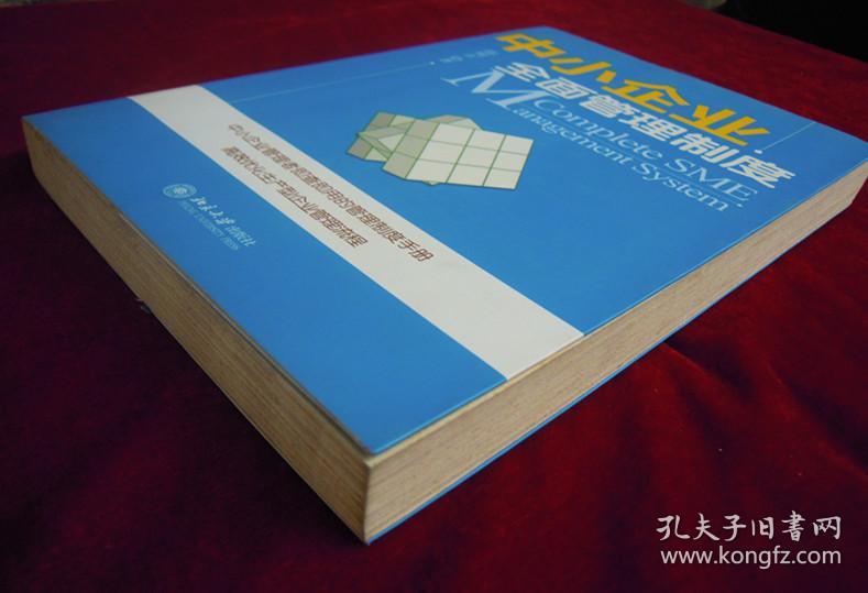 中小企业全面管理制度 一版一印