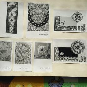 一九七四年代上海印染工业公司外销花样  照片近四百张