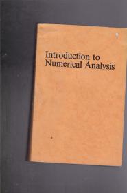 INTRODUCTION TO NUMERICAL ANALYSIS