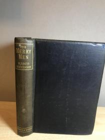 1912年英文书  The Merry Men and Other Tales and Fables    14*19.5cm   296页  上口刷金  毛边