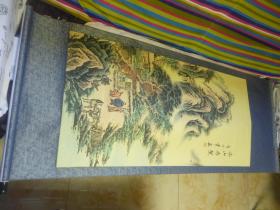 袁江国画 西山求贤 不保真包手绘