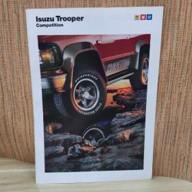 1990年 五十铃 Trooper Competition 版 汽车 五十铃 SUV 吉普车 目录 画册 样本 宣传册