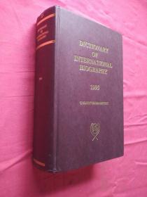 TICTIONARY OF INTERNATIONAL BIOGRAPHY 1995 TWENTY THIRD EDITION