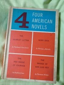 Four American Novels 美国四大小说名著  英文原版精装