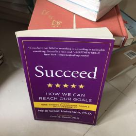 Succeed：How We Can Reach Our Goals