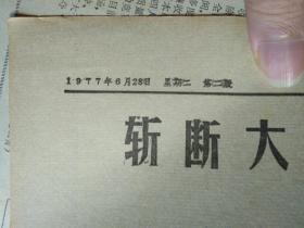 记柯坪县县委书记买合木提艾合买提的先进事迹1977年6月28吐鲁番地区战胜灾害喜获小麦丰收《新疆日报》乌鲁木齐市套具厂职工认真学习大庆经验开展劳动竞赛加紧生产马车套具。乌苏县农具厂广大职工对照大庆找差距抢时间争速度赶制夏收农具。手摇千斤顶。自动上布机。自动控制振动堆焊机。新疆水泥厂烧成车间的各族职工在全国工业学大庆会议精神鼓舞下革命和生产蒸蒸日上1照片