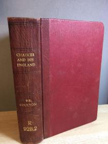 Chaucer and His England 1937年  插图 21.5*15cm