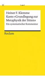康德道德形而上学奠基 注释 Kants Grundlegung zur Metaphysik der Sitten