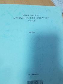 Pilgrimage in Medieval English Literature 700-1500 等