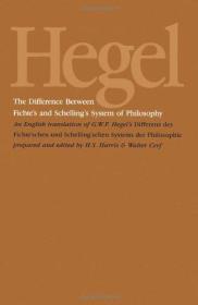 [英文版] 黑格尔《费希特与谢林哲学体系的差别》The Difference Between Fichte's and Schelling's System of Philosophy