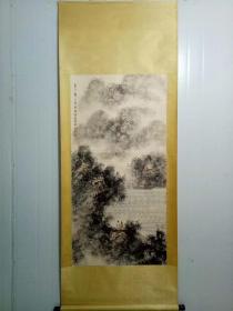 宣纸手绘名家款识山水人物风景画作