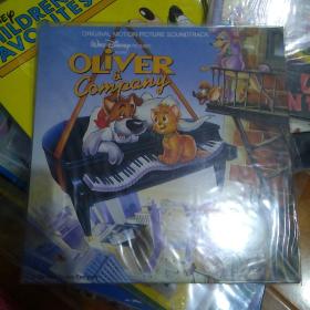迪斯尼 oliver &company 黑胶唱片