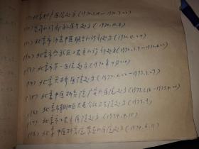 一位患者1968年-1974年的各医院（诊所）处方合订本（有山东荣成卫生所、北京复兴医院、协和医院、朝阳医院、宣武医院等约18家医院医生处方158页）