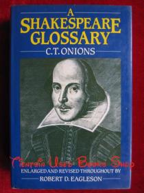 A Shakespeare Glossary（Third Edition）（货号TJ）