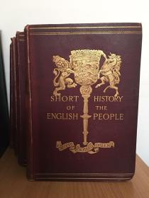 A Short History Of The English People（Vol.I - IV), Illustrated Edition，1892-1894